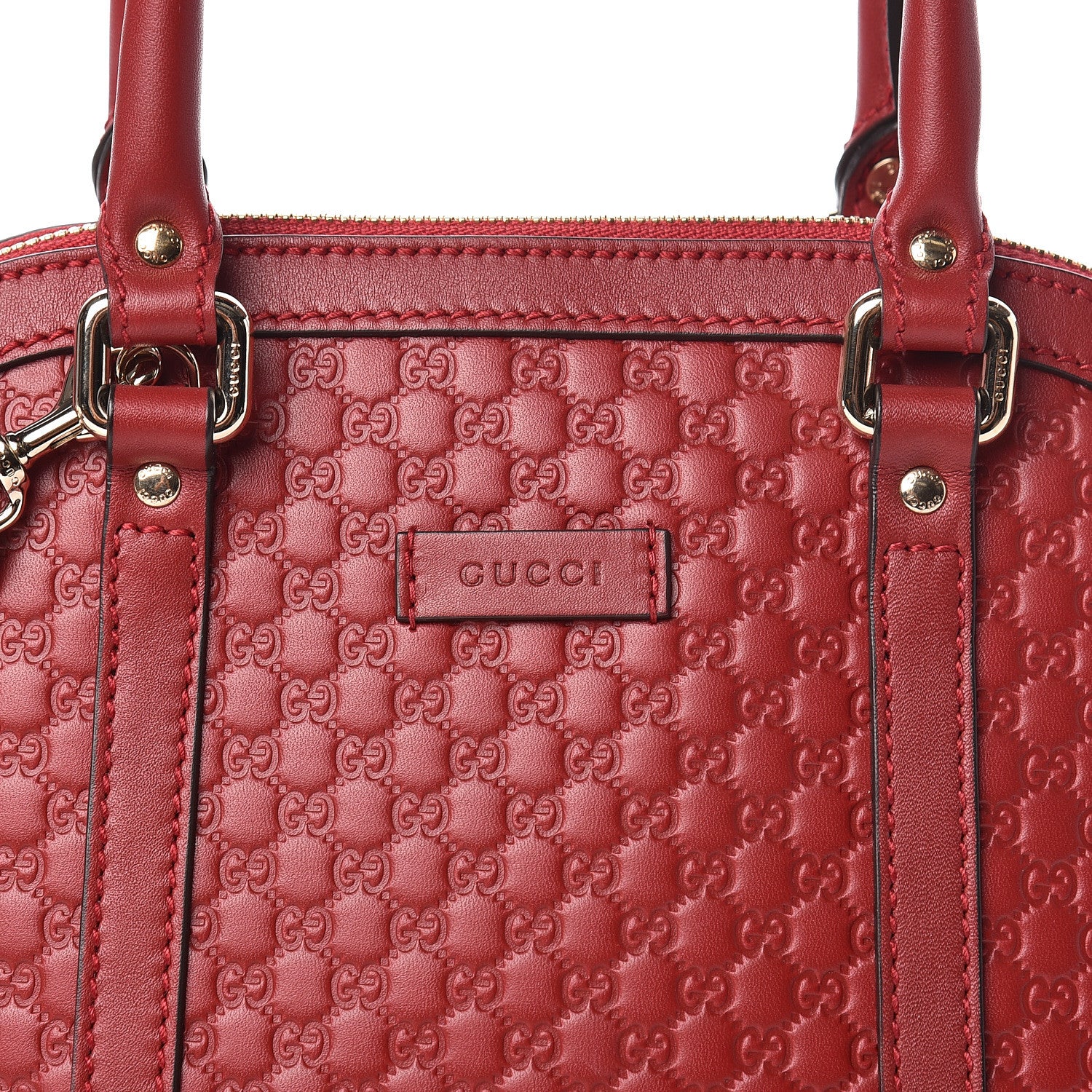 Gucci Soft Microguccissima Mini Dome Bag Rosso 10 of 10