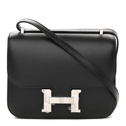 Hermes Veau Monsieur Mirror Constance 18 Black 1 of 9