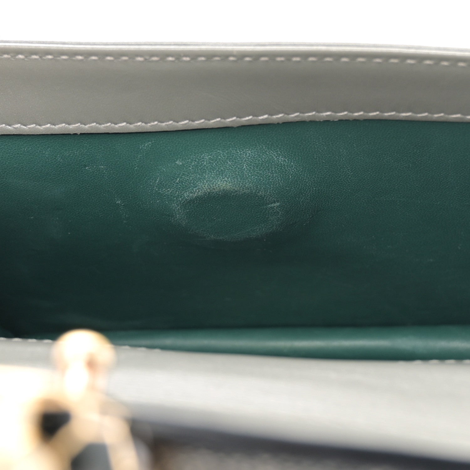 Bulgari Galuchat Calfskin Serpenti Forever Crossbody Bag Grey 10 of 14