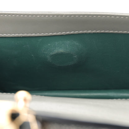 Bulgari Galuchat Calfskin Serpenti Forever Crossbody Bag Grey 10 of 14