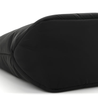 Prada Tessuto Nylon Soft Padded Small Shopping Tote Black 8 of 9