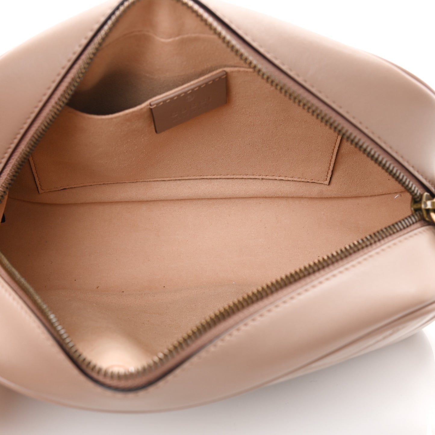 Calfskin Matelasse Small GG Marmont Chain Shoulder Bag Porcelain Rose