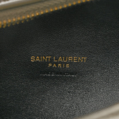 Saint Laurent Lambskin Quilted Icarino Bag Dark Strong Moss 6 of 10
