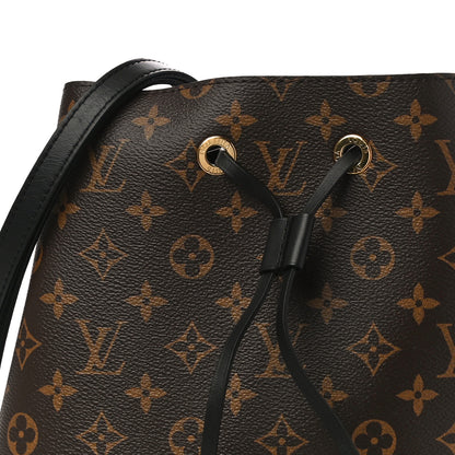 Louis Vuitton Monogram Neonoe MM Black 8 of 10
