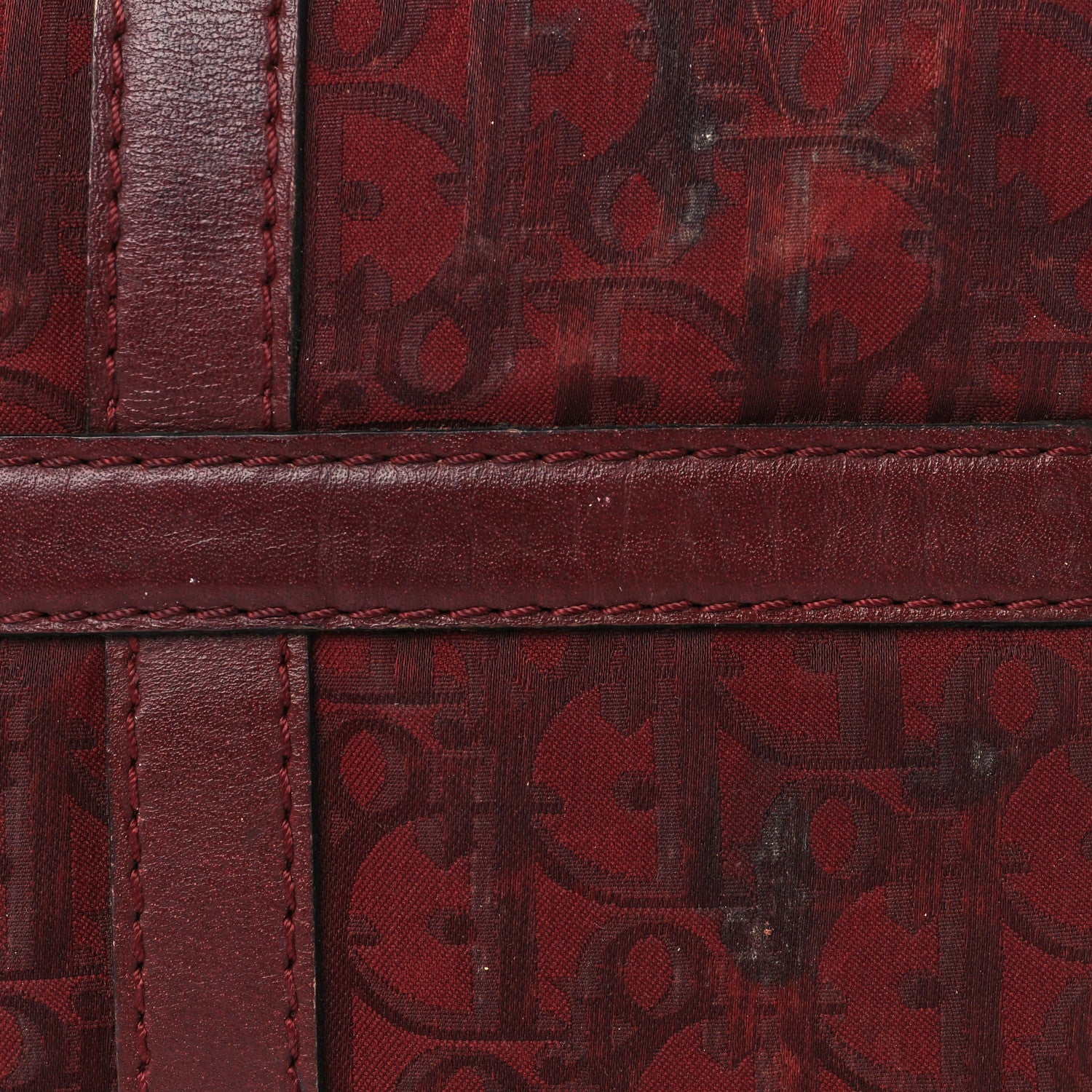 Christian Dior Monogram Boston Red 11 of 11