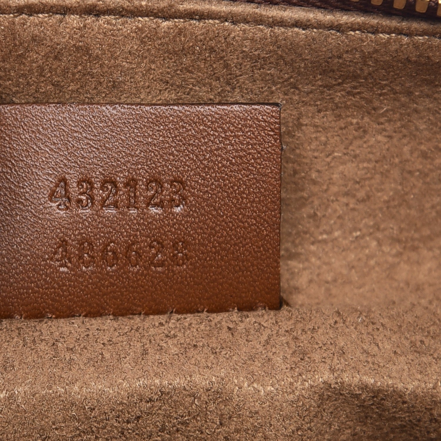 Gucci GG Supreme Monogram Mini Boston Beige Tuscany 7 of 7