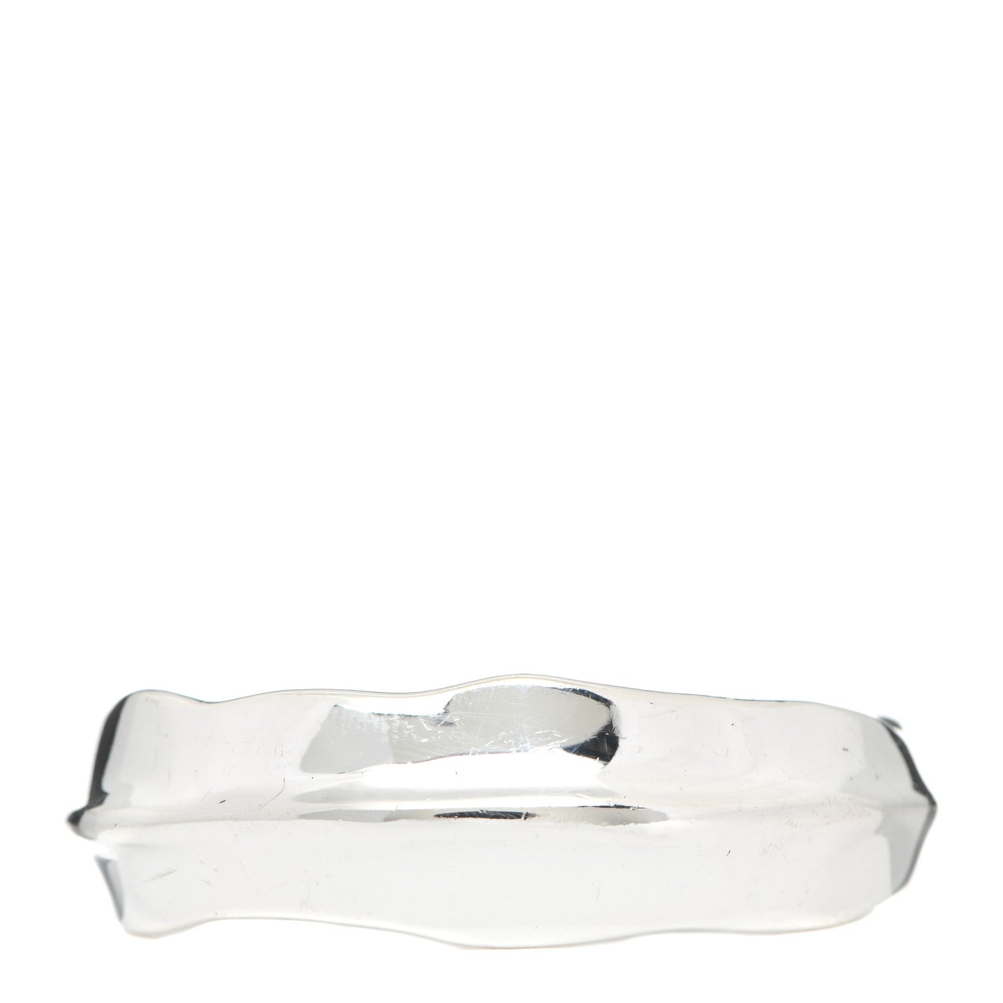 Sterling Silver Sculpted Leaf Cuff Bracelet