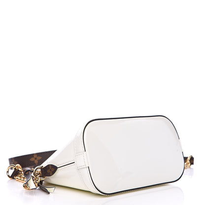 Louis Vuitton Patent Monogram Alma Mini Snow 4 of 12