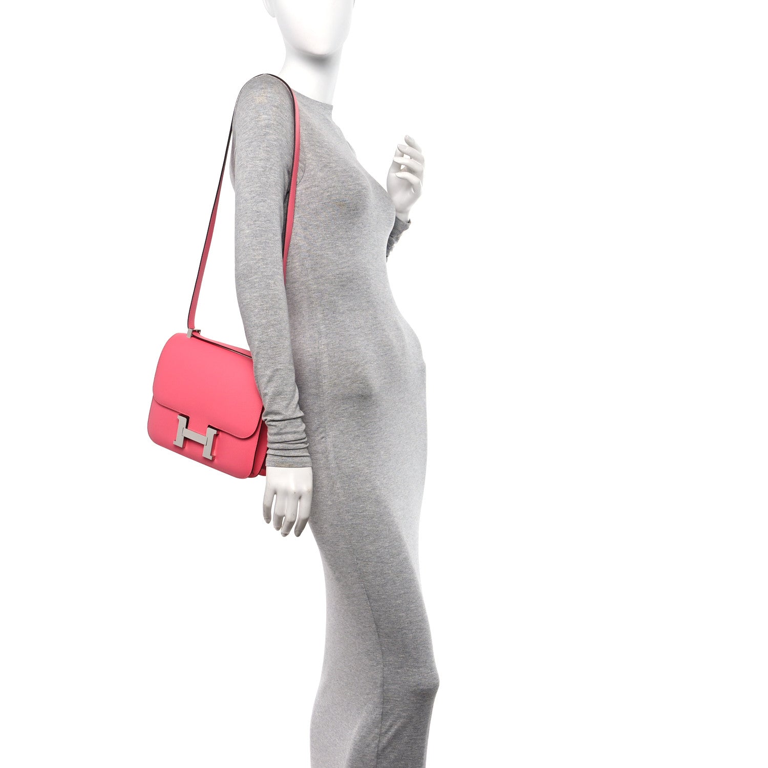 Hermes Epsom Constance 24 Rose Azalee 2 of 13