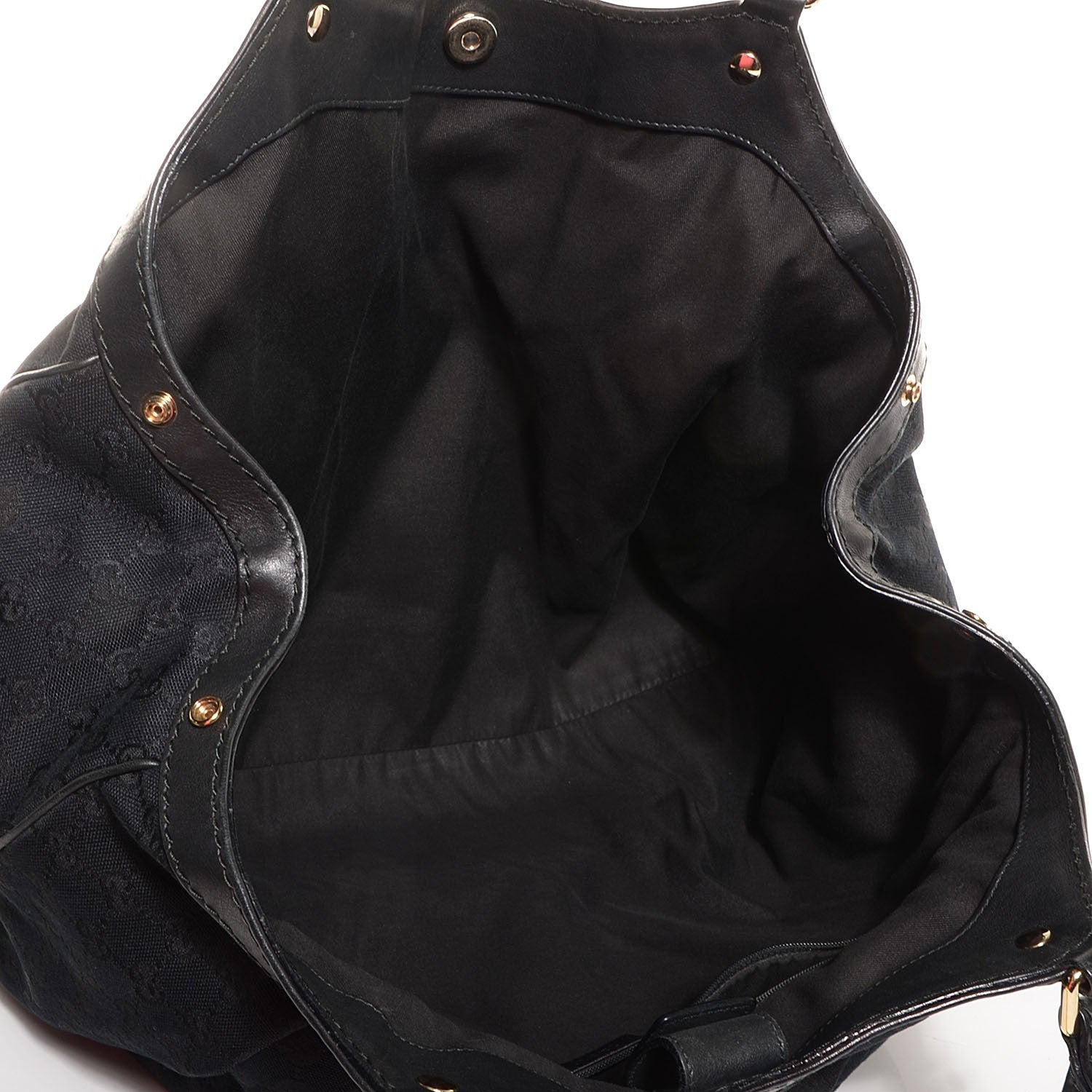 Gucci Monogram Large Sukey Tote Black 5 of 7