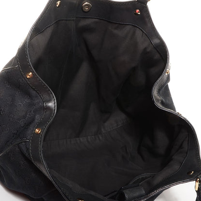 Gucci Monogram Large Sukey Tote Black 5 of 7