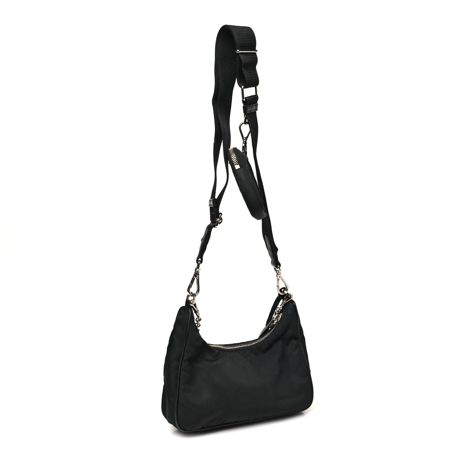 Nylon Re-Edition 2005 Shoulder Bag Black