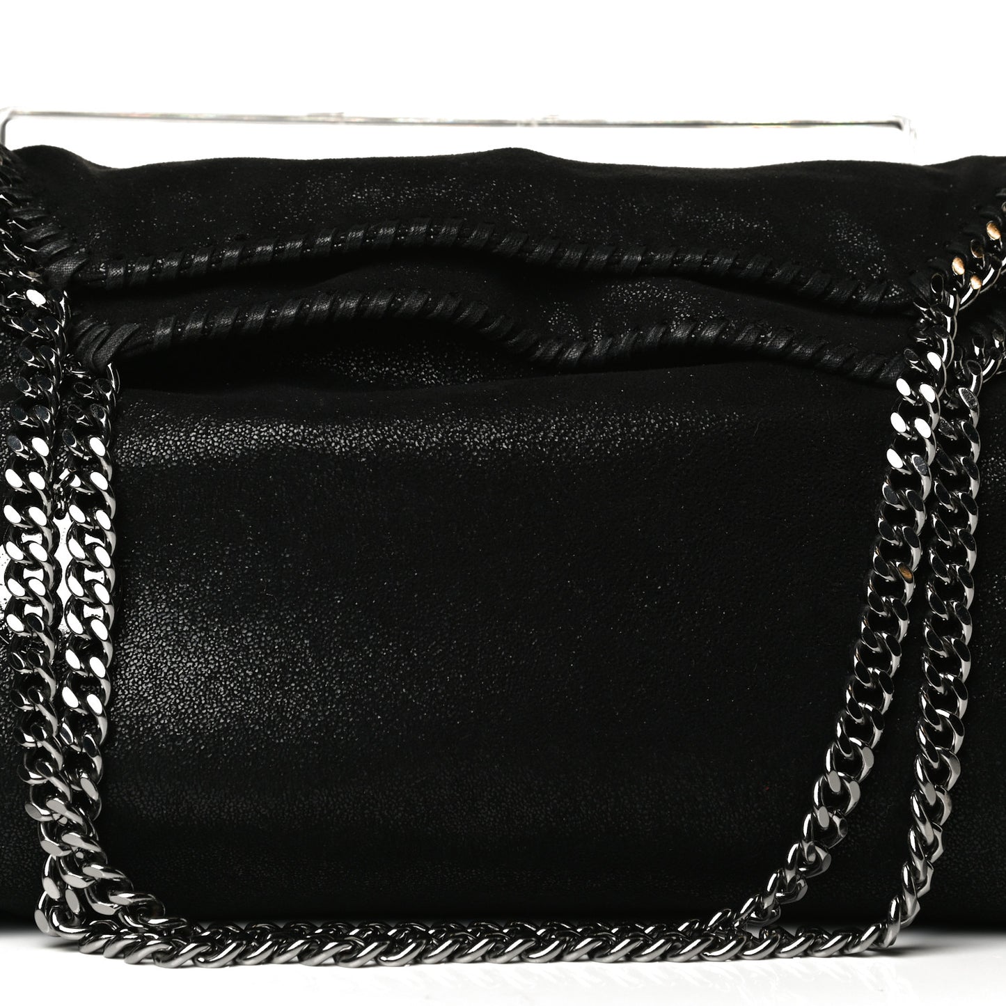 Shaggy Deer Small Falabella Tote Black