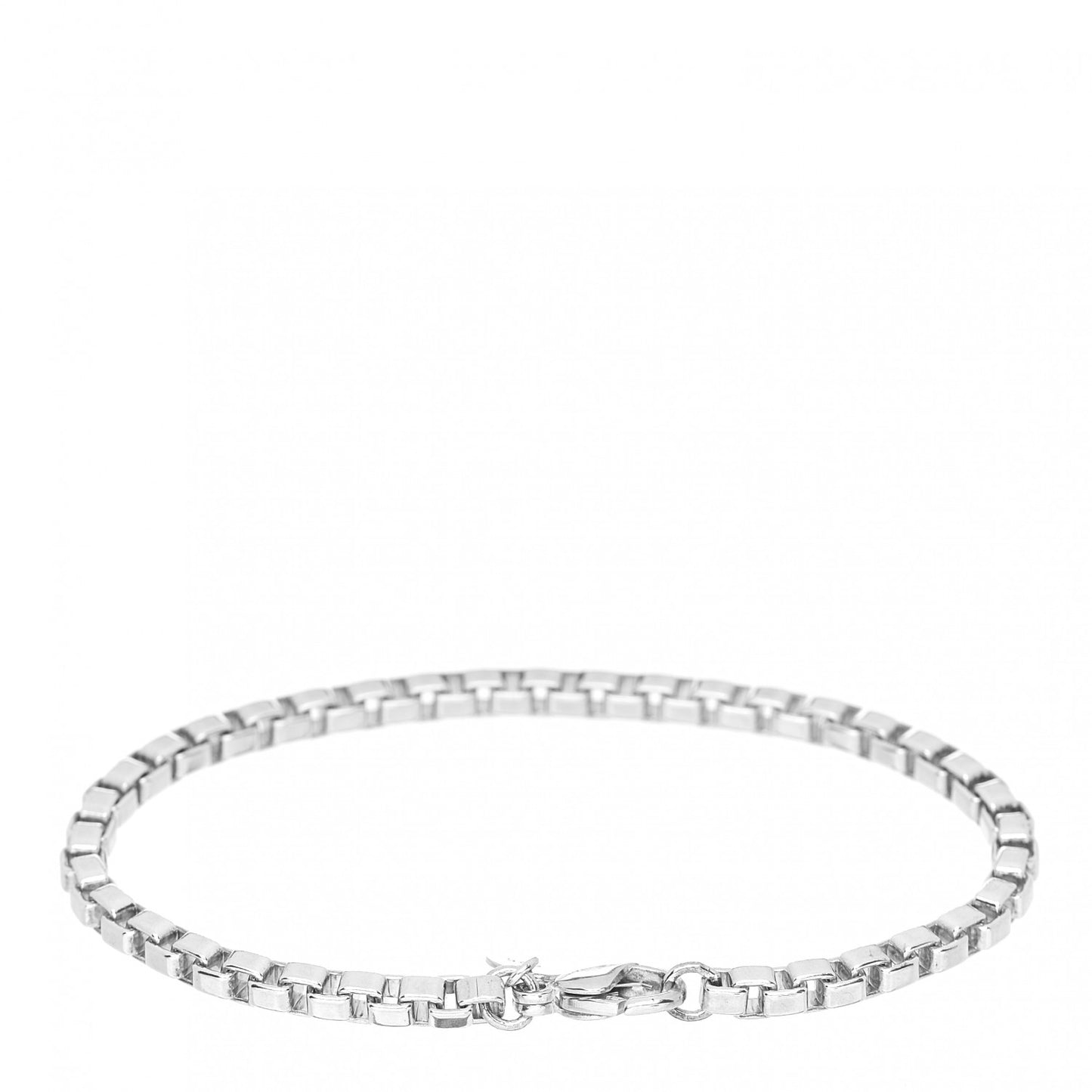 Sterling Silver 4mm Venetian Link Bracelet