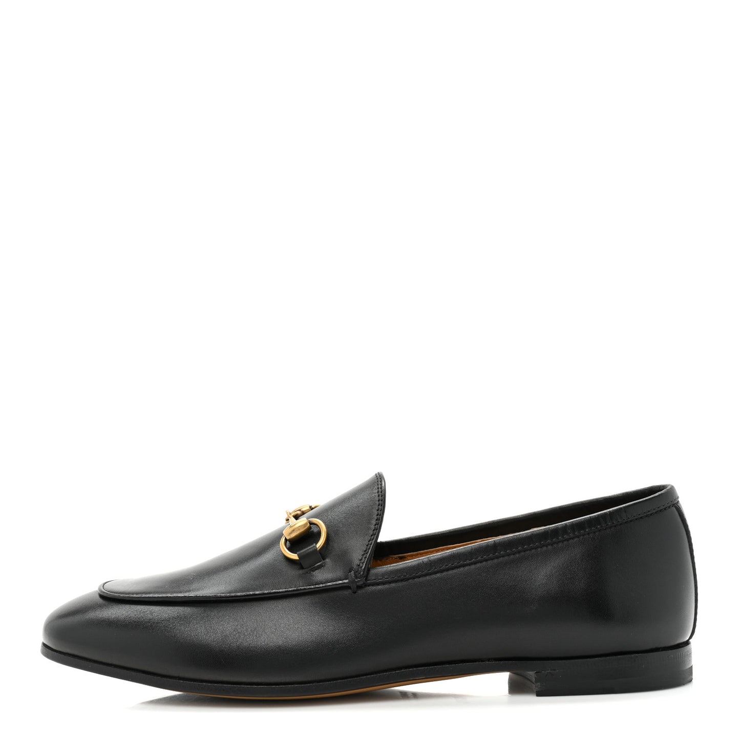 Calfskin Womens Jordaan Loafers 37.5 Black
