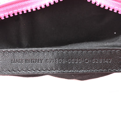 Balenciaga Smooth Calfskin Monochrome Le Cagole Shoulder Bag XS Hot Pink 7 of 10