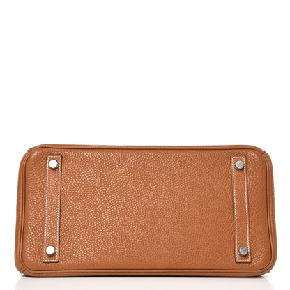 Hermes Togo Birkin 30 Gold 6 of 36