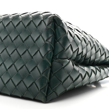 Bottega Veneta Nappa Intrecciato Medium Andiamo Shoulder Bag Emerald Green 9 of 9