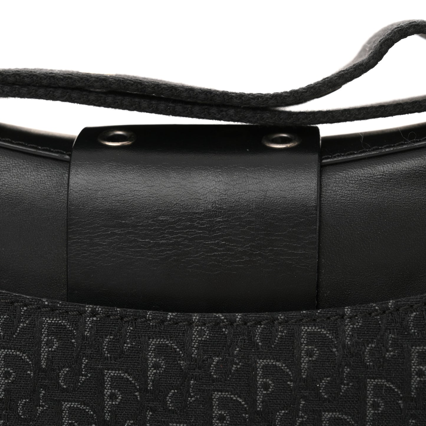 Monogram Calfskin Street Chic Columbus Ave Bag Black