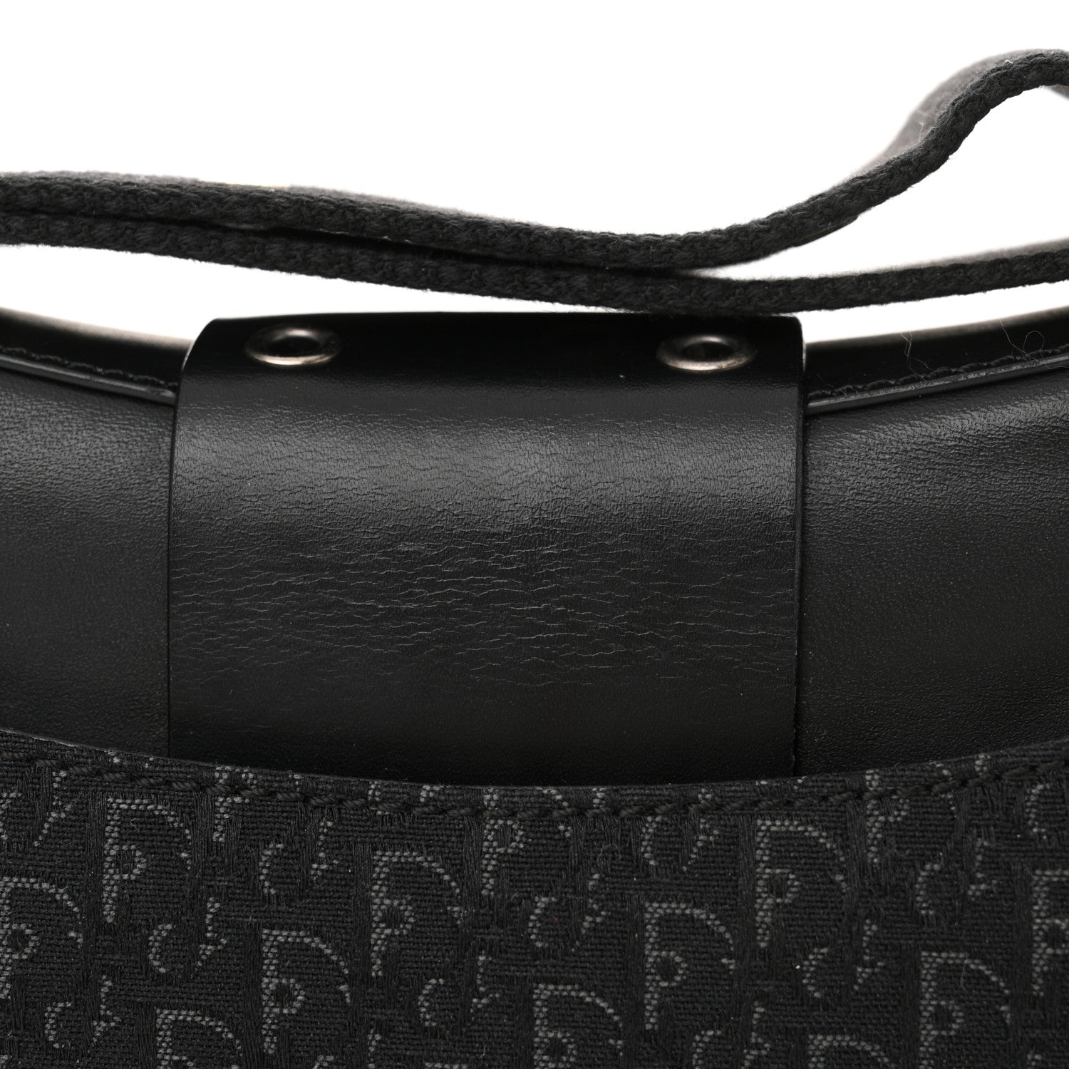 Christian Dior Monogram Calfskin Street Chic Columbus Ave Bag Black 13 of 13