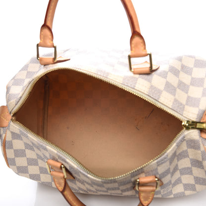 Louis Vuitton Damier Azur Speedy 30 5 of 15