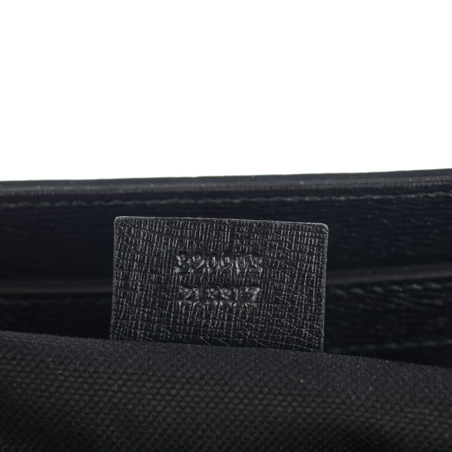 Gucci Textured Calfskin Large Bright Bit Tote Black 7 of 7