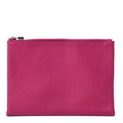 Hermes Evercolor Atout Pouch Rose Pourpre Bleu Saphir 1 of 7