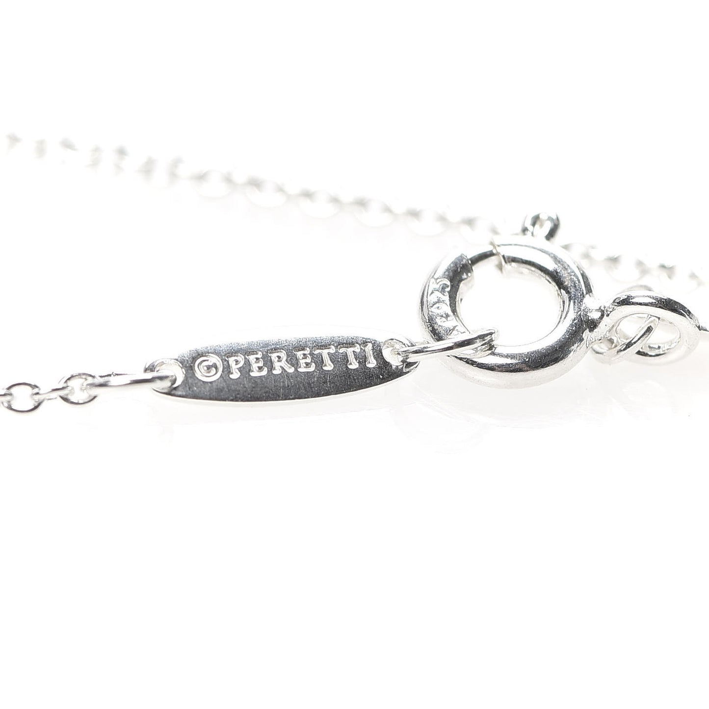 Sterling Silver Aquamarine Elsa Peretti Color By The Yard Bracelet