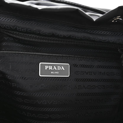 Prada Nylon Vela Medium Backpack Black 6 of 11