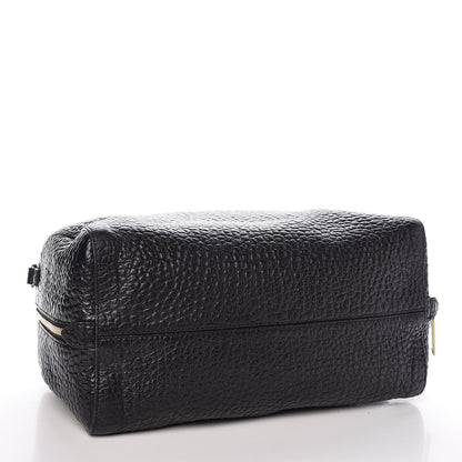 Burberry Heritage Grain Medium Alchester Bowling Bag Black 5 of 10
