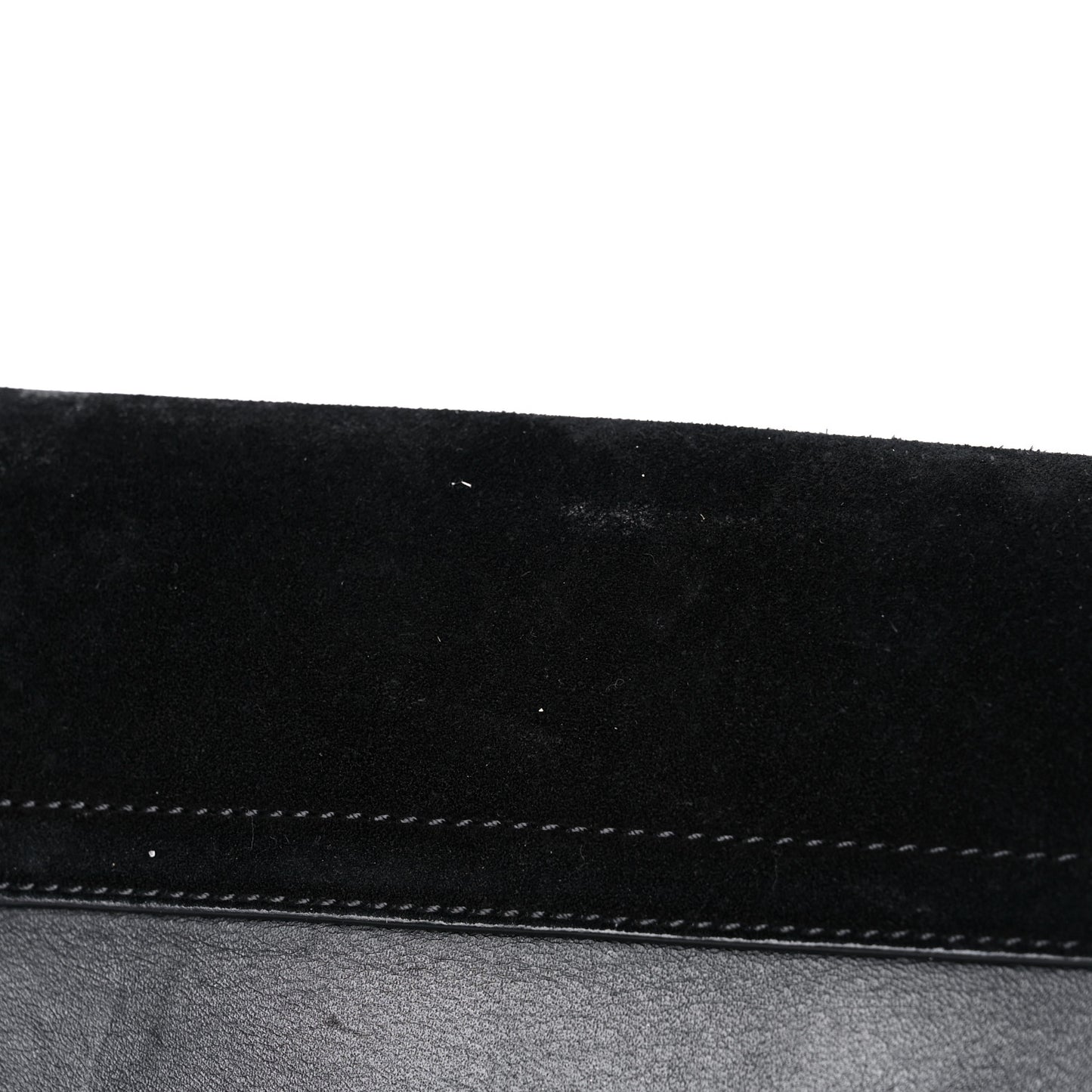 Suede Calfskin Small Faye Shoulder Bag Black
