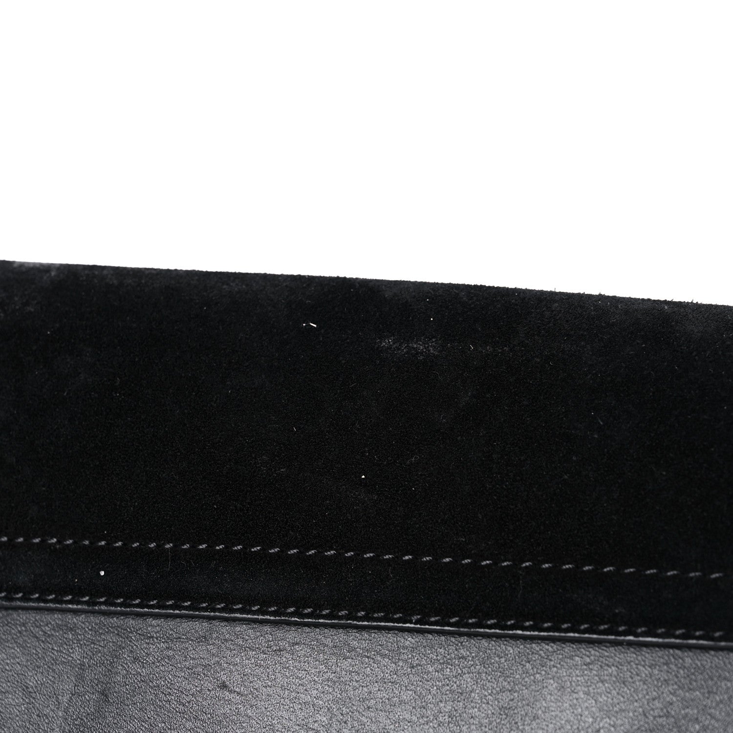 Chloe Suede Calfskin Small Faye Shoulder Bag Black 15 of 18