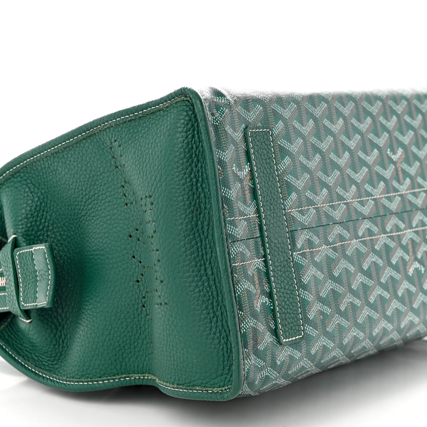 Goyardine Sac Hardy Pet Carrier PM Green