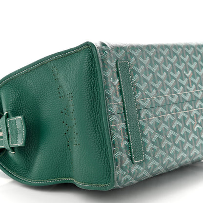 Goyard Goyardine Sac Hardy Pet Carrier PM Green 10 of 11