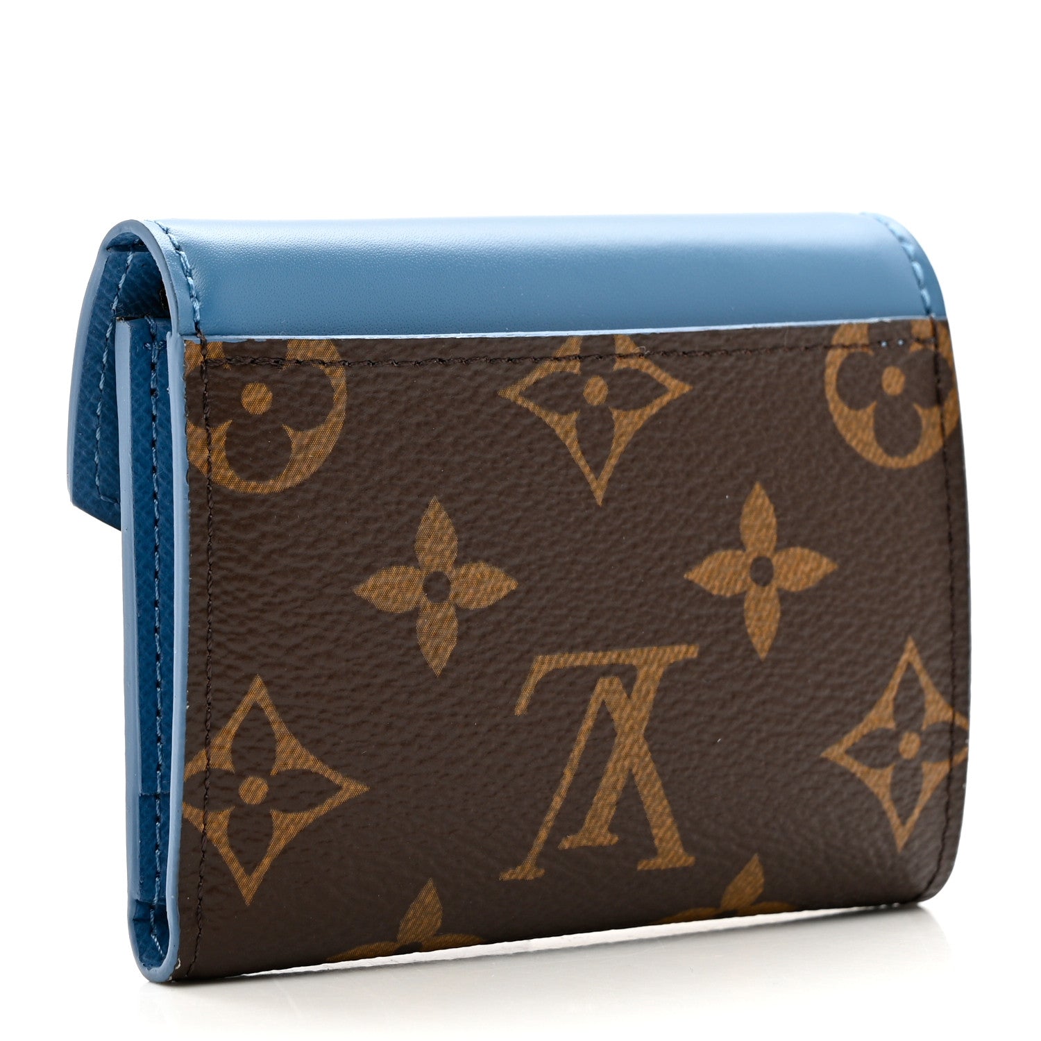 Louis Vuitton Monogram Zoe Wallet Blue Jean 3 of 6