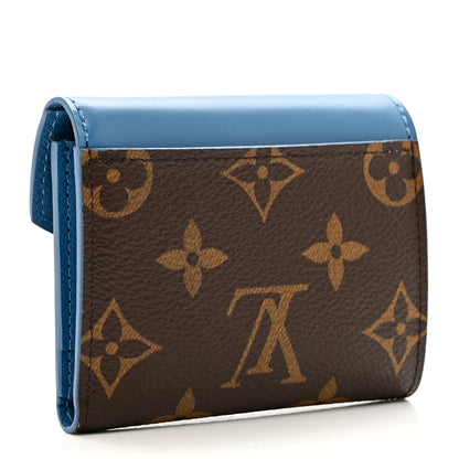 Louis Vuitton Monogram Zoe Wallet Blue Jean 3 of 6