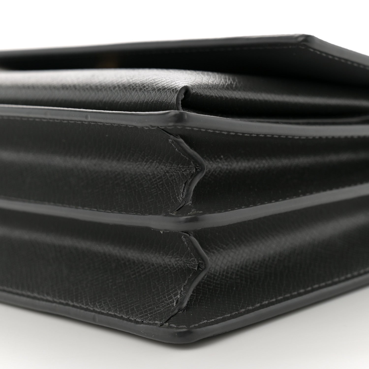 Saint Laurent Coated Bark Calfskin Medium Monogram Sunset Storm 11 of 11