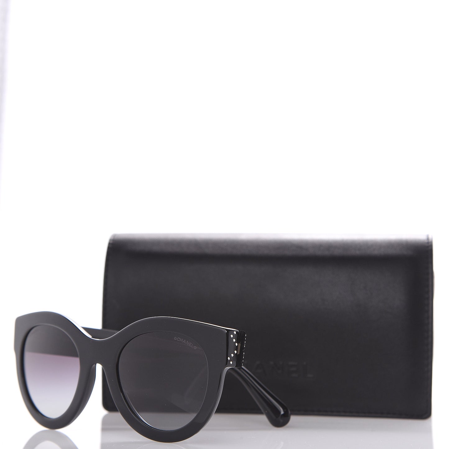 Crystal CC Sunglasses 5420-B Black