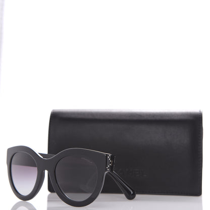 Chanel Crystal CC Sunglasses 5420-B Black 7 of 7