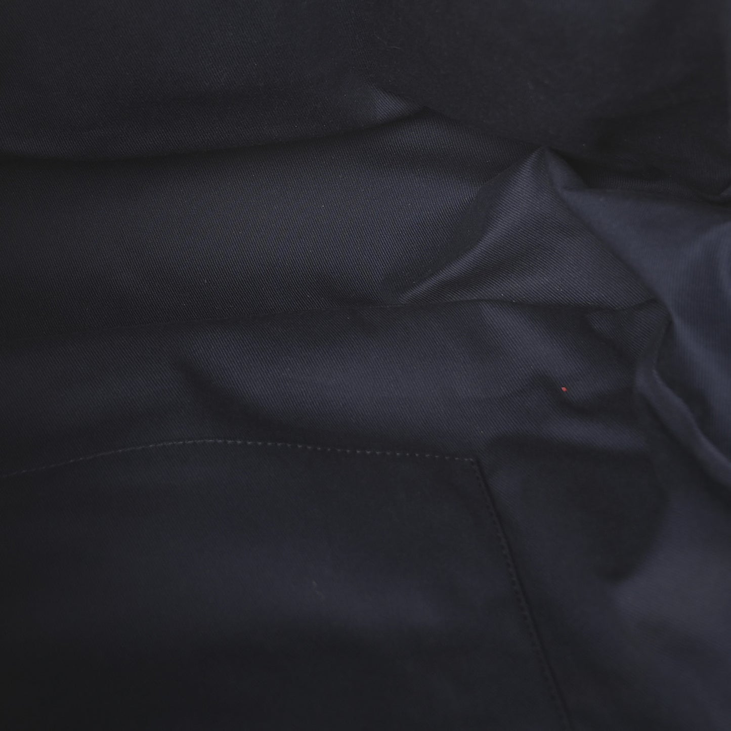 Denim Quilted Large Express Bowling Bag Blue