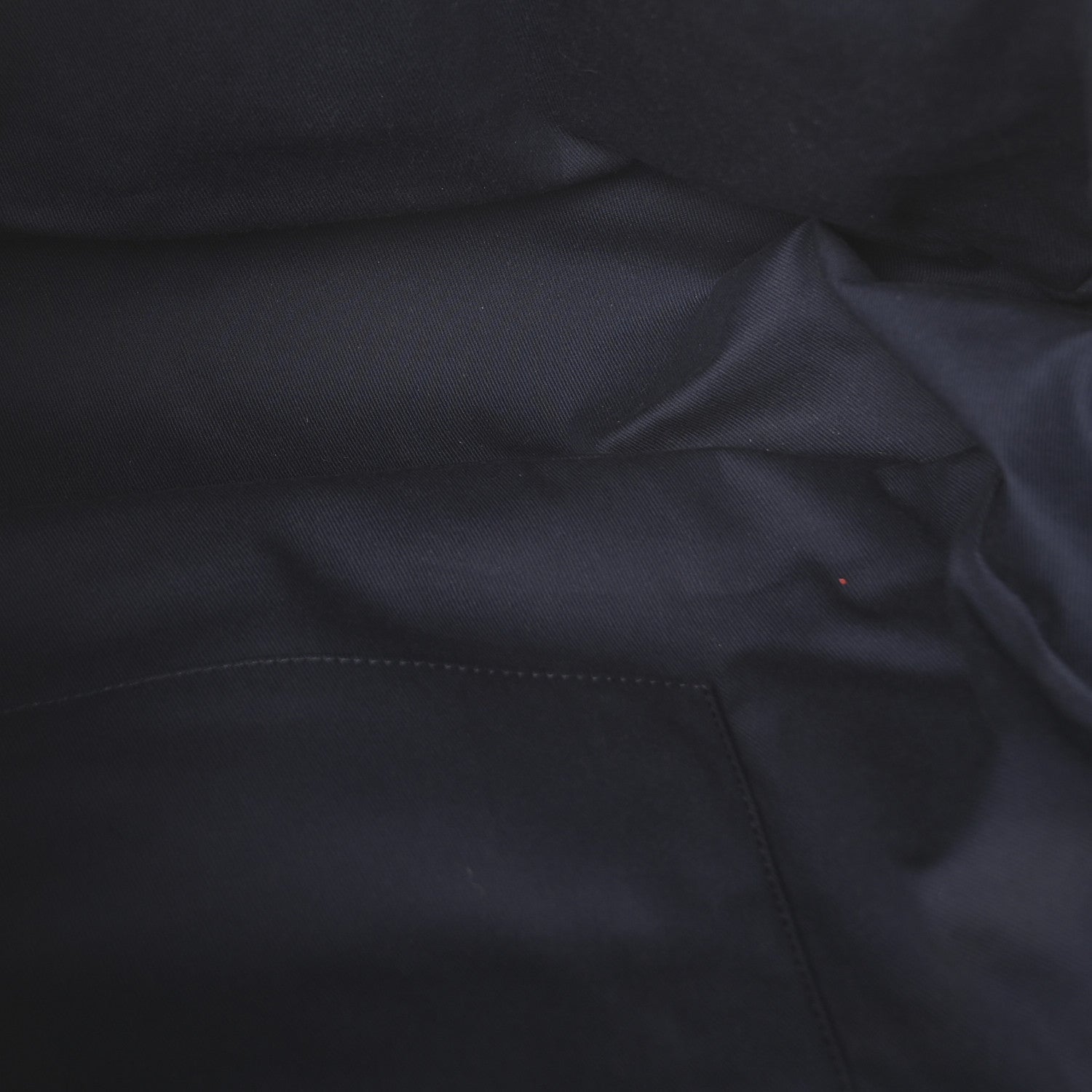 Chanel Denim Quilted Large Express Bowling Bag Blue 5 of 10