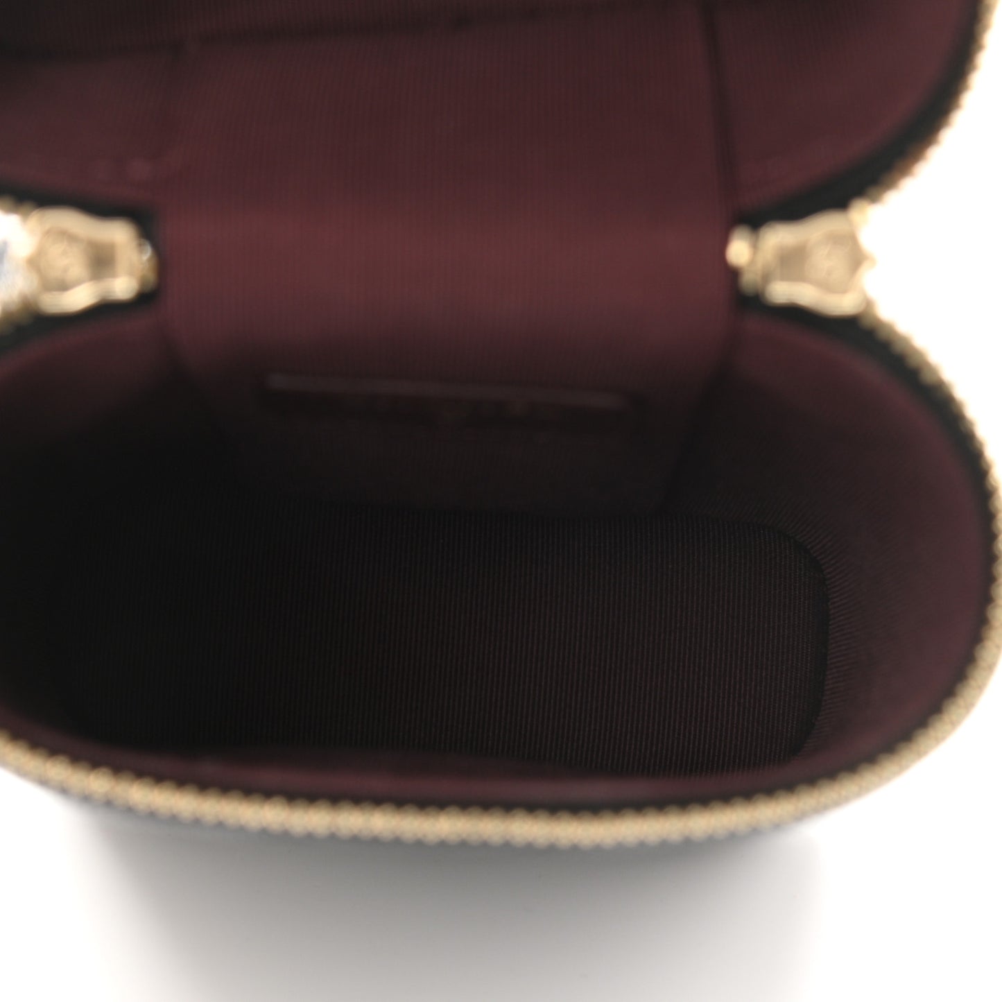 Caviar Quilted Phone Holder With Chain Black