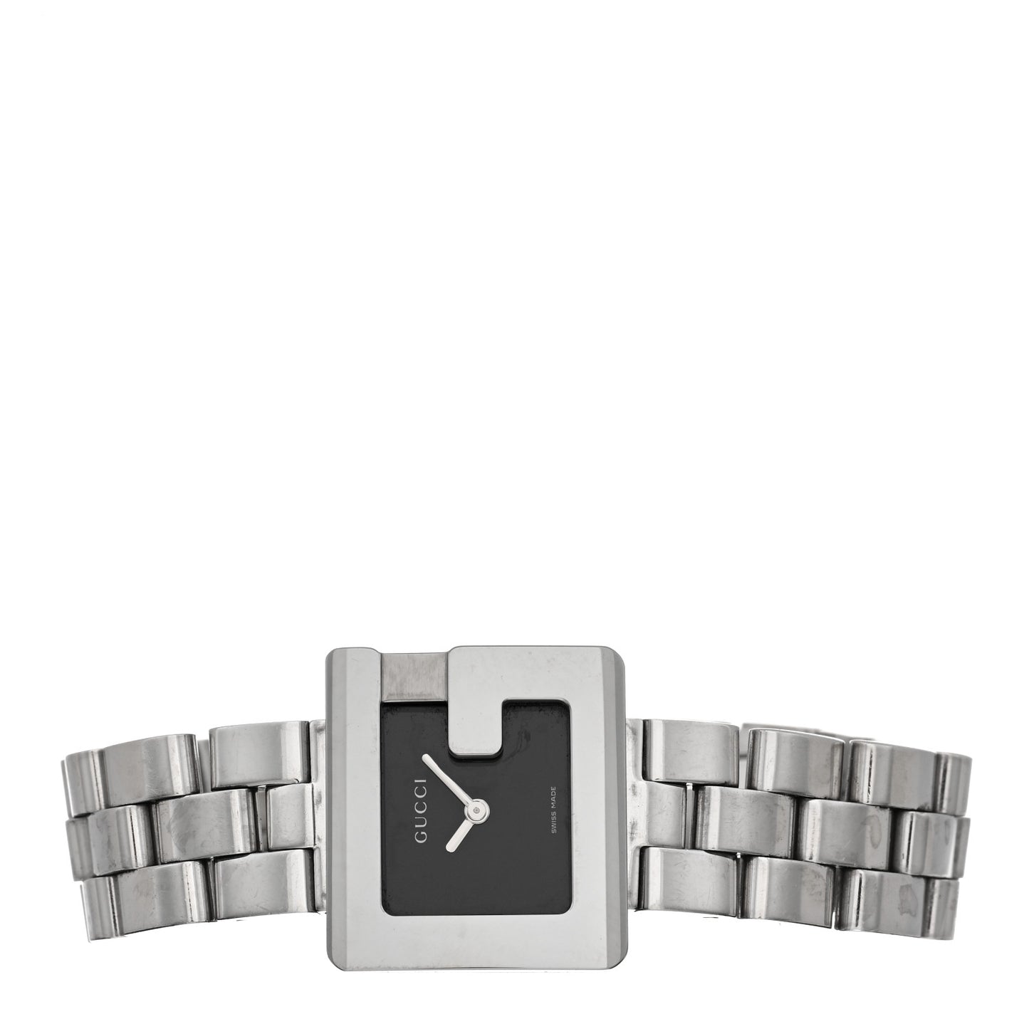 Stainless Steel 23mm 3600L Quartz Watch Black
