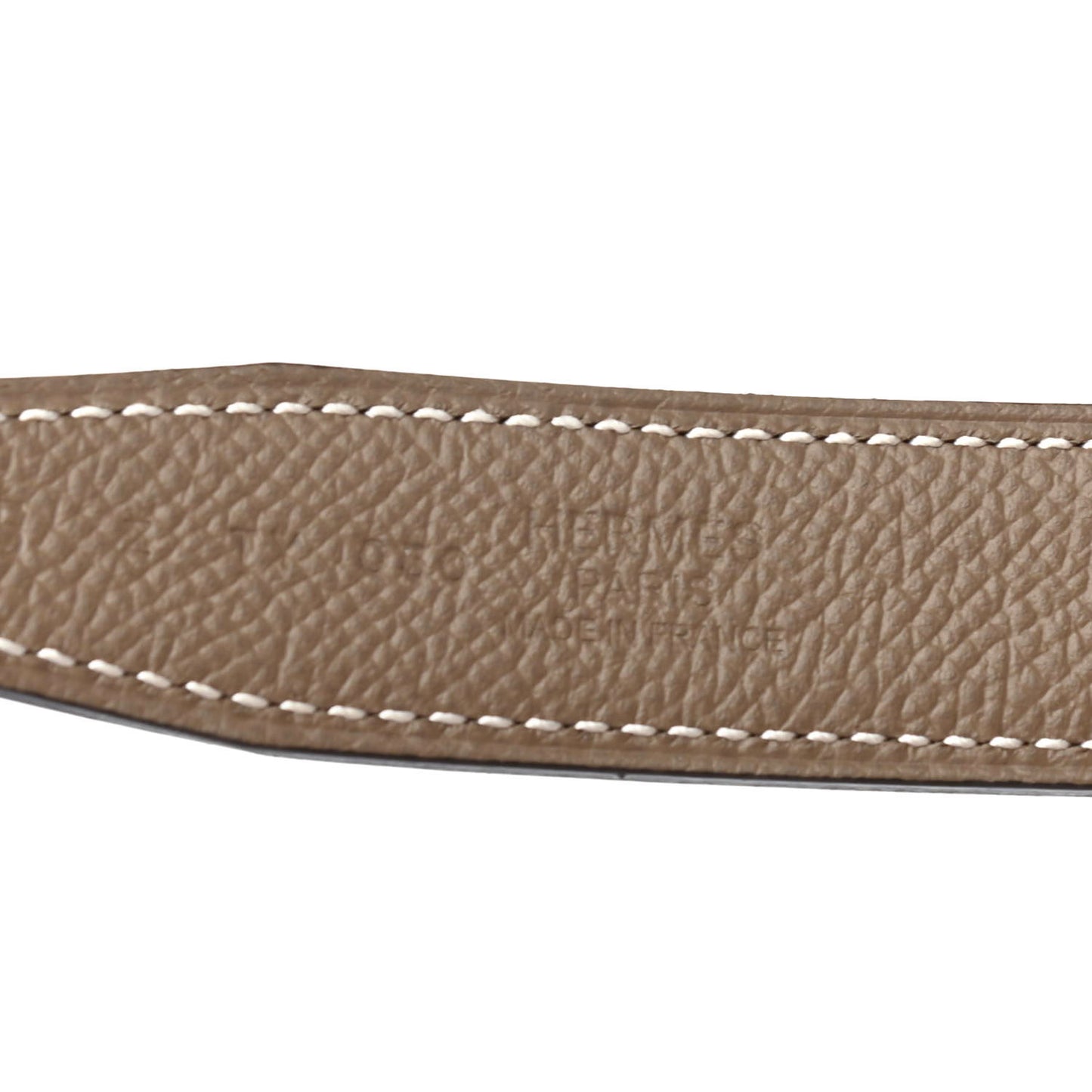 Swift Epsom 24mm H Belt 75 Black Etoupe