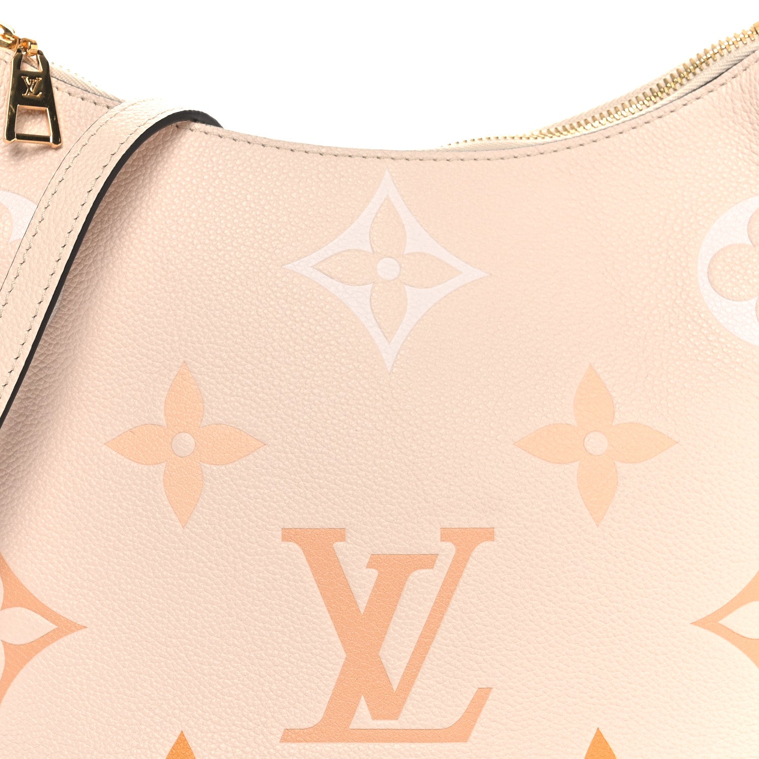 Louis Vuitton Empreinte Monogram Giant By The Pool Marshmallow Hobo Cream Saffron 8 of 10