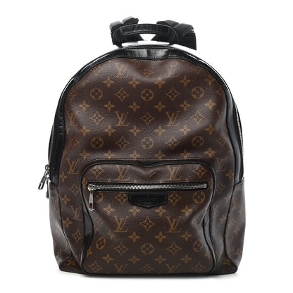 Louis Vuitton Monogram Macassar Josh Backpack 1 of 9