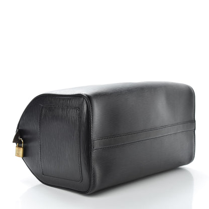 Louis Vuitton Epi Speedy 30 Black 4 of 11