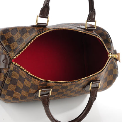 Louis Vuitton Damier Ebene Speedy 30 6 of 8