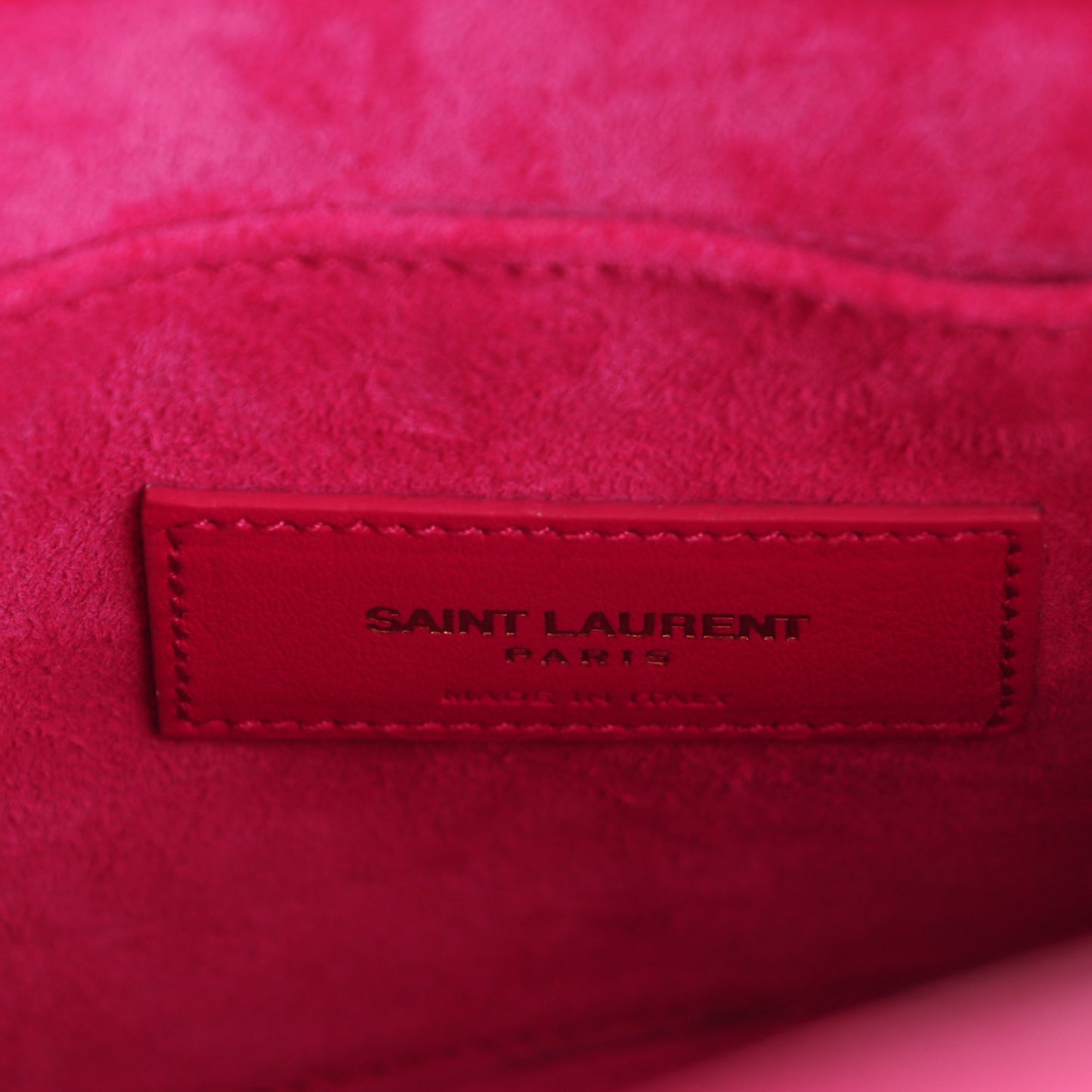 Calfskin Nano Sac De Jour Lipstick Fuchsia