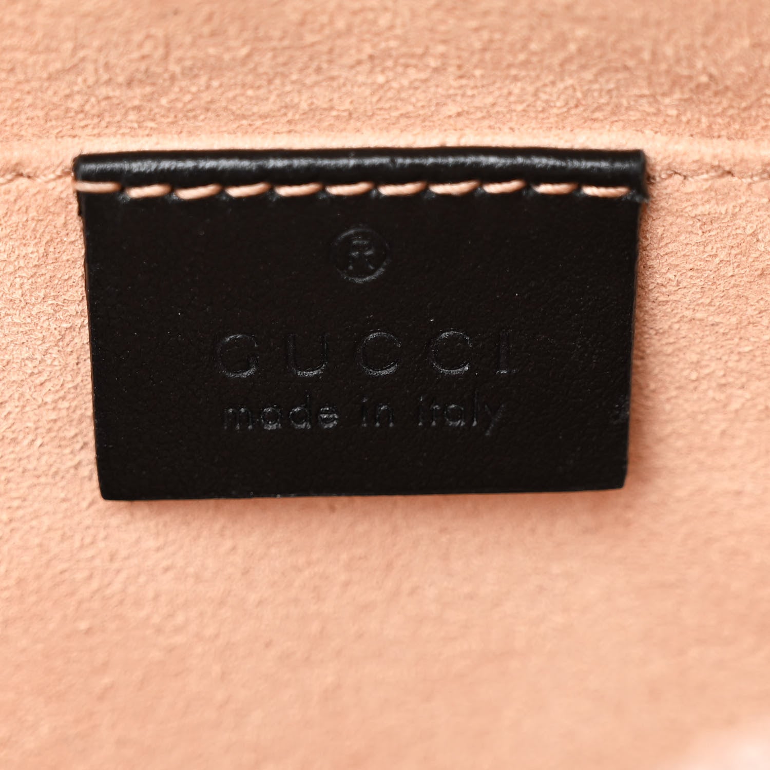 Gucci Calfskin Matelasse Small GG Marmont Chain Shoulder Bag Black 6 of 11